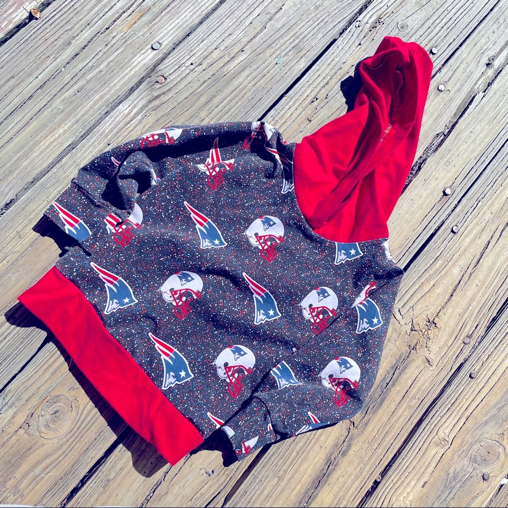 Toddler Custom Made Patriots Hoodie
